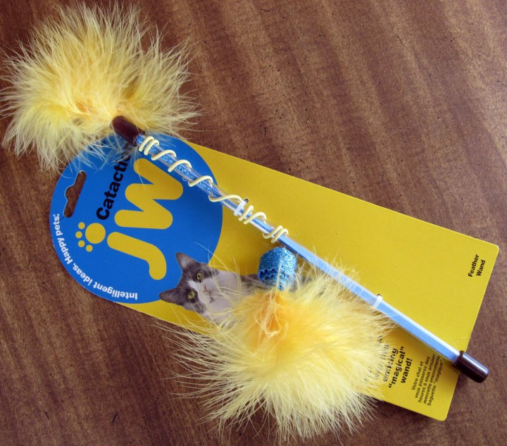 JW Pet Catction Feather Wand