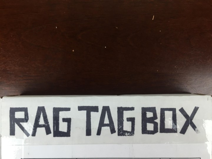 Rag Tag Box July 2016 Box