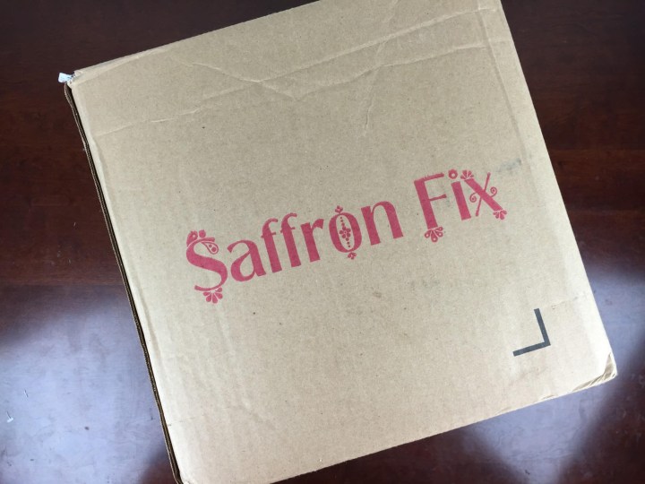 Saffron Fix July 2016 Box