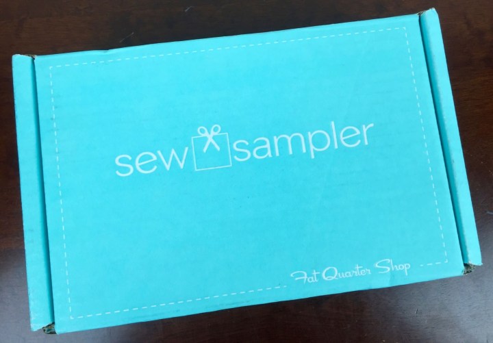 Sew Sampler July 2016 box
