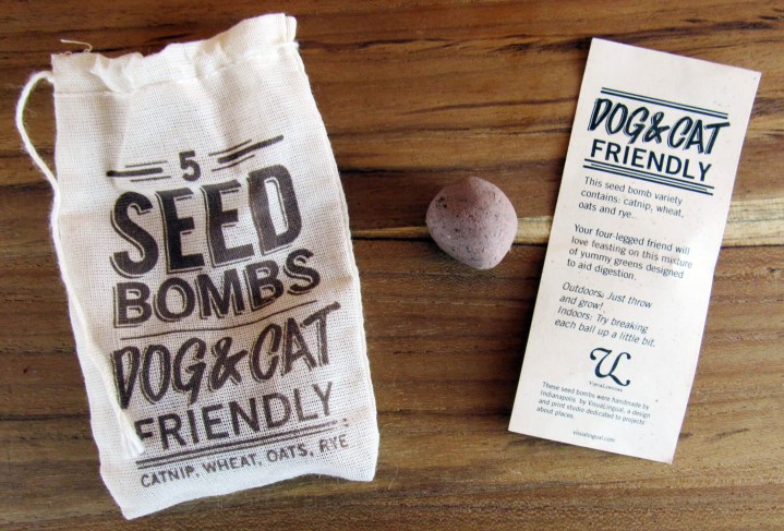Cat-Friendly Seed Bombs