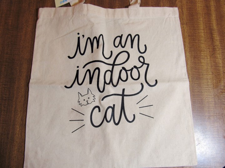 Indoor Cat Tote Bag