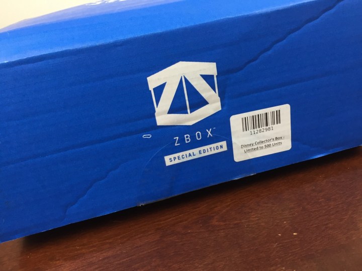 ZBOX Limited Edition Disney Box June 2016 unboxing