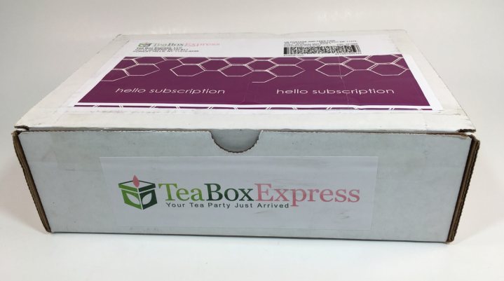 Tea Box Express July 2016 Subscription Review & Coupon - hello subscription