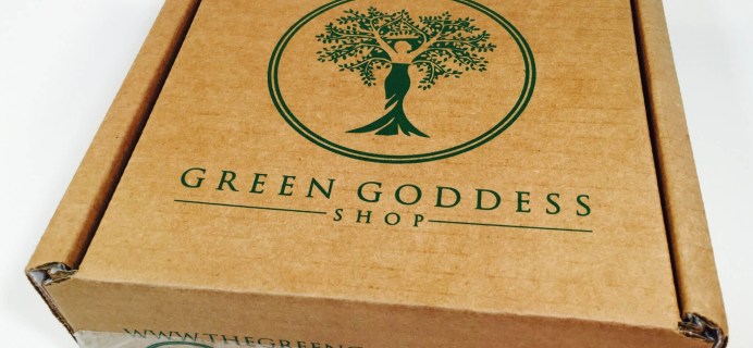 The Green Goddess Shop Beauty Box July 2016 Subscription Box Review