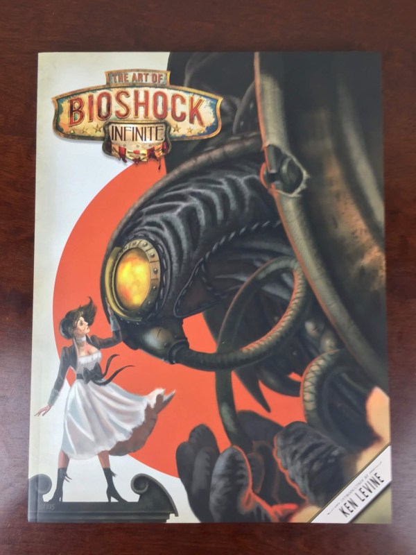 loot crate dx june 2016 art of bioshock book