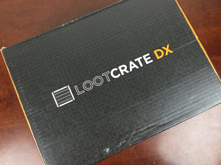 loot crate dx june 2016 box