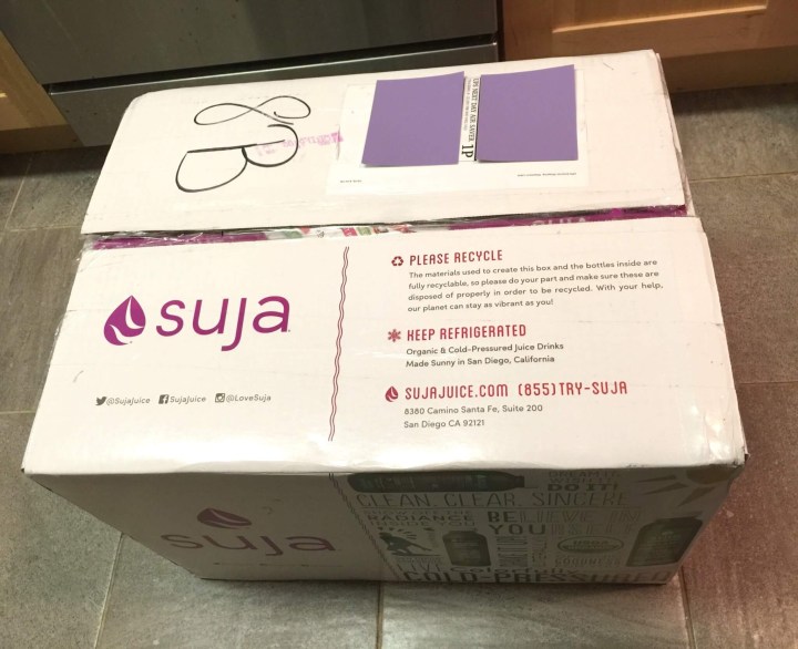 suja box first