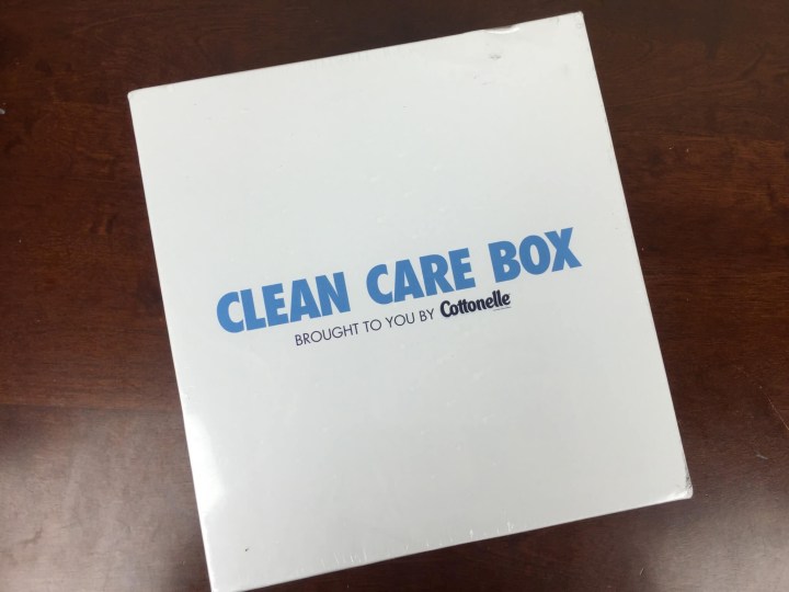 target clean care box cottonelle box