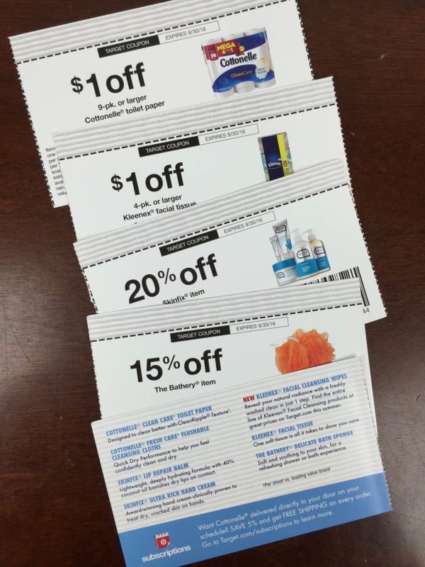 target clean care box cottonelle coupons