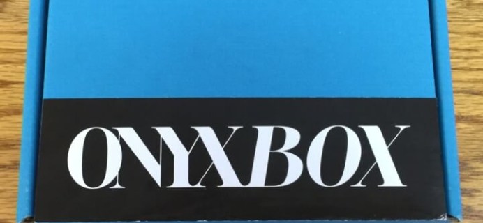 We Are Onyx ONYXBOX July 2016 Subscription Box Review