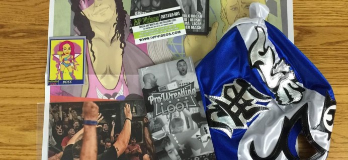Pro Wrestling Loot August 2016 Subscription Box Review + Coupon