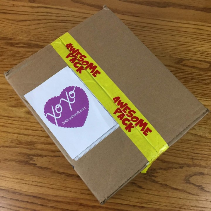 August 2016 Awesome Pack Subscription Box Review & Coupon ...
