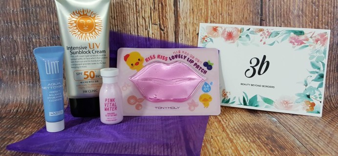 3B Box Subscription Box Review – July 2016