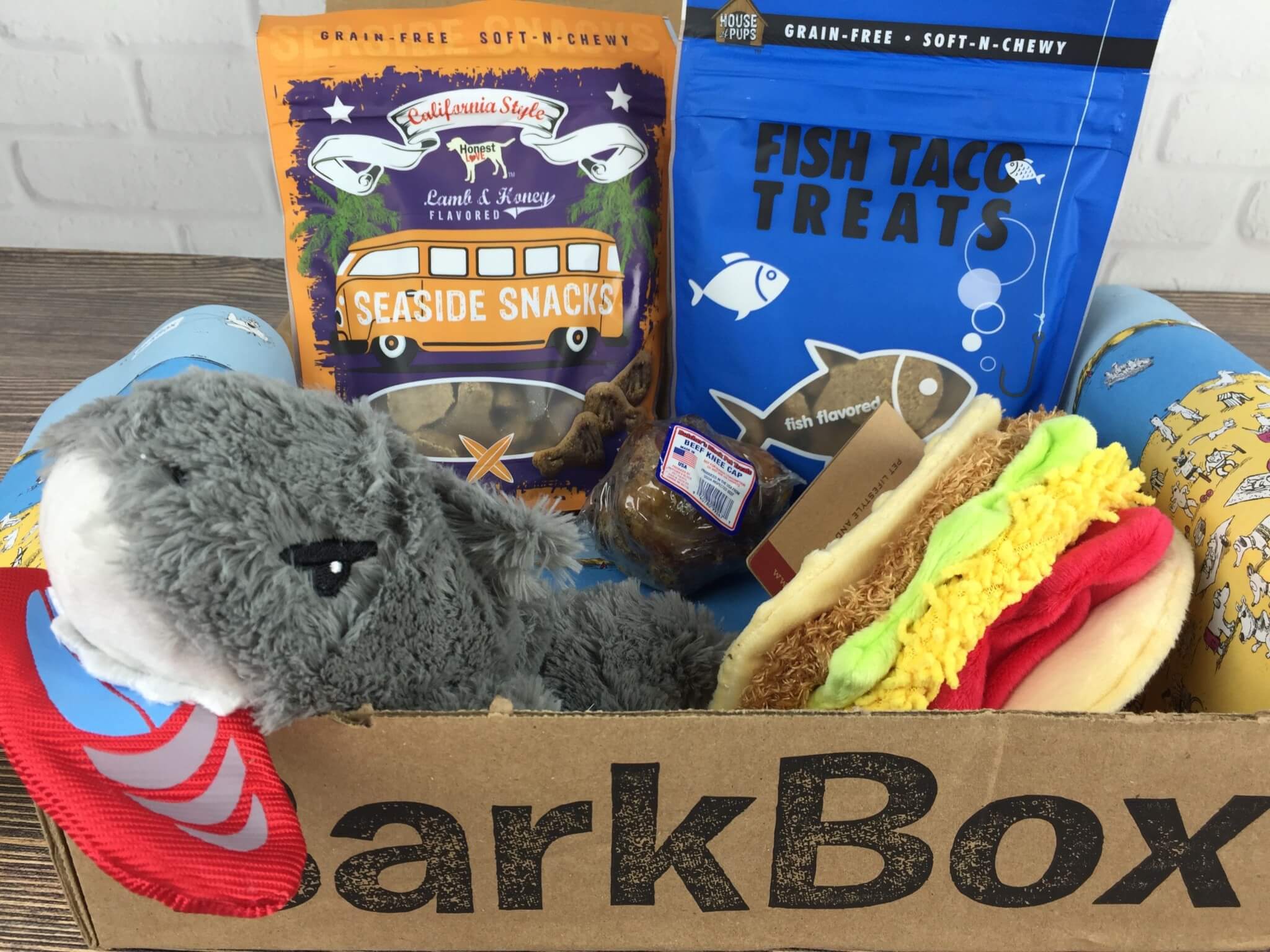 Barkbox August 2016 Subscription Box Review + Coupon Hello Subscription