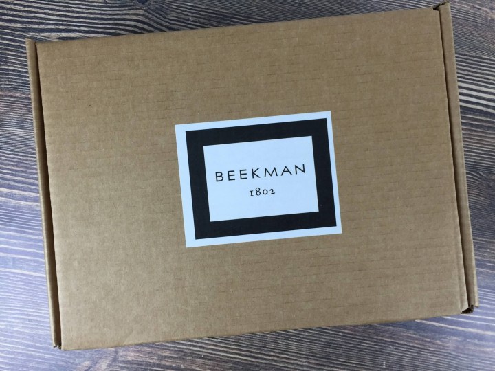 Beekman 1802 Specialty Food Club August 2016 box