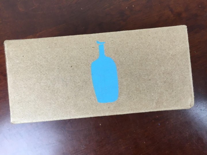Blue Bottle Coffee August 2016 box