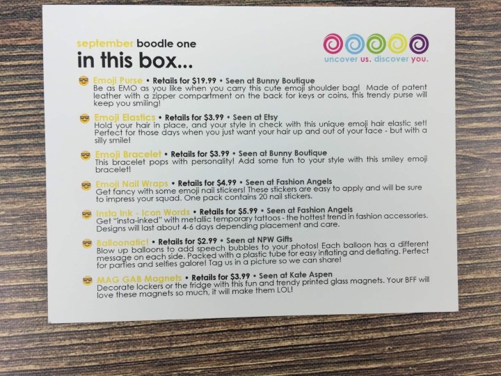 Boodle Box September 2016 (1)