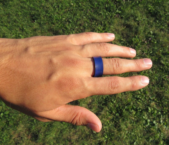 Leather Belt Ring