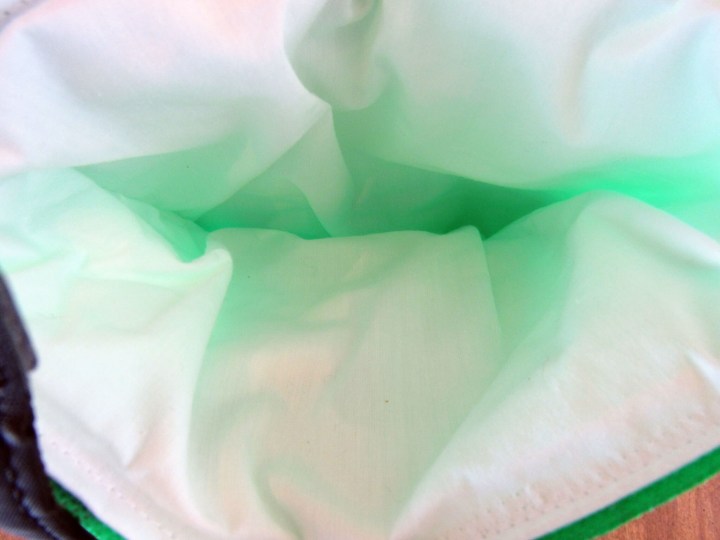 cushiony inside