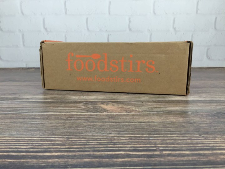 Foodstirs August 2016 box