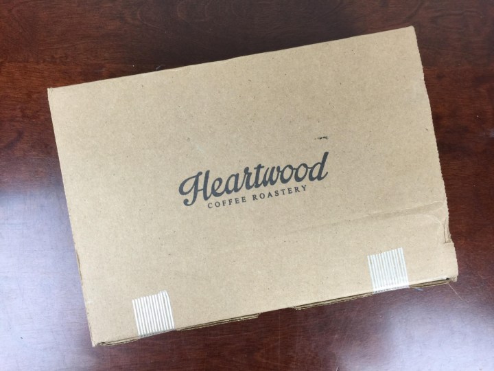 Heartwood Coffee Club August 2016 box