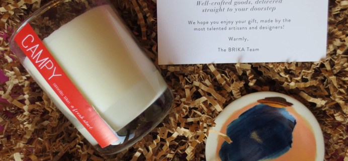 BRIKA August 2016 Subscription Gift Box Review