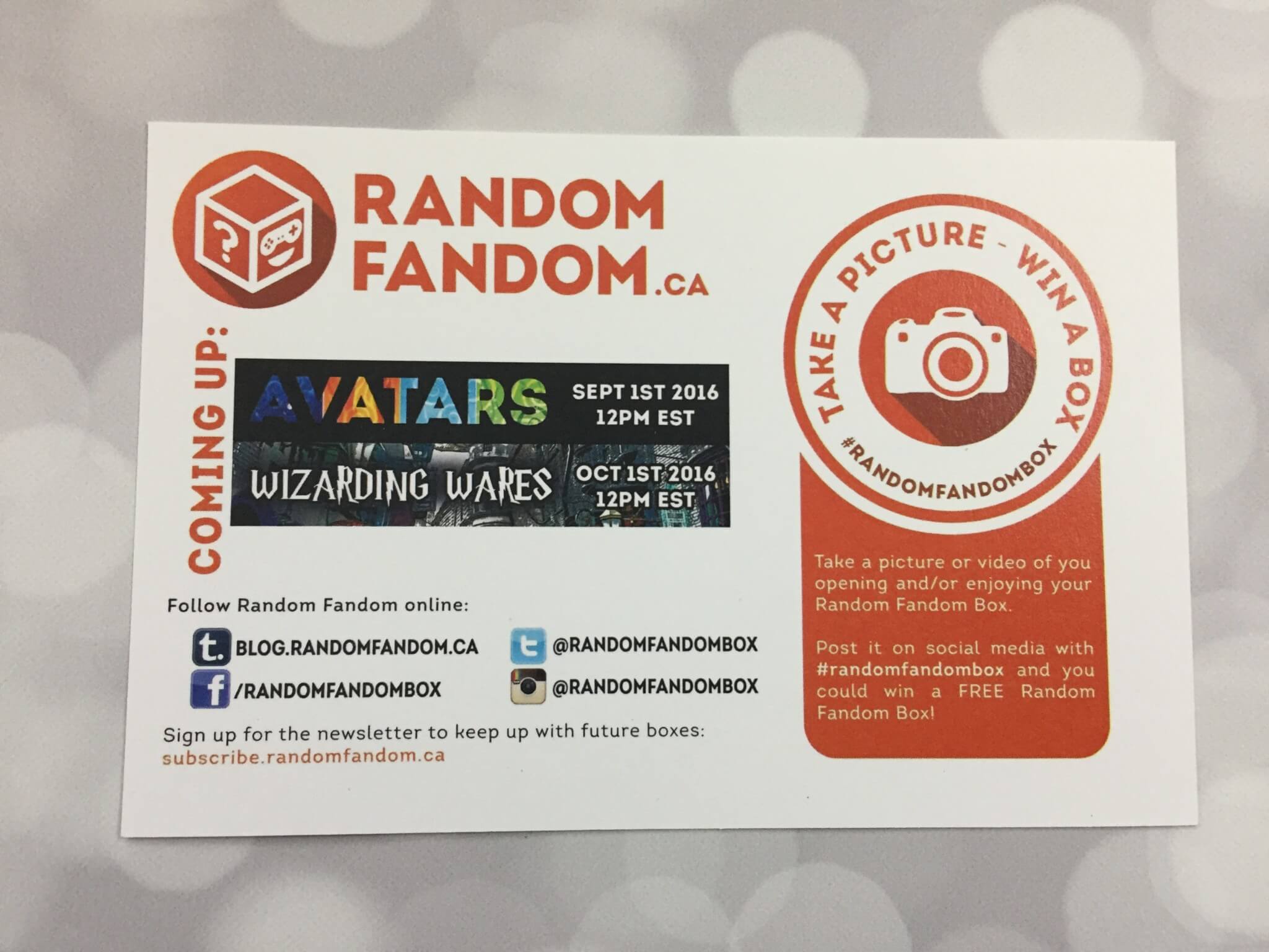 Random Fandom August 2016 Steven Universe Box Review - hello subscription