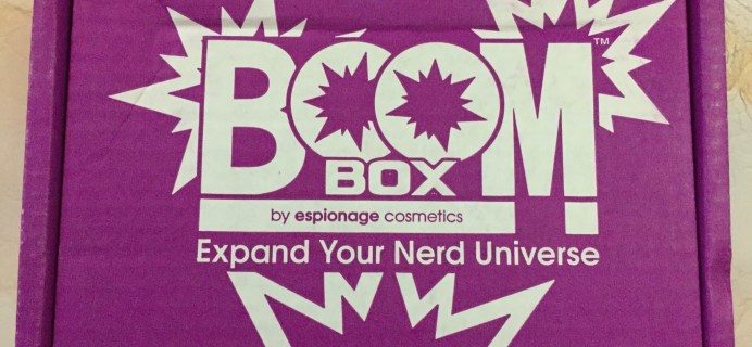 EC BOOM! Box August 2016 Subscription Box Review & Coupon