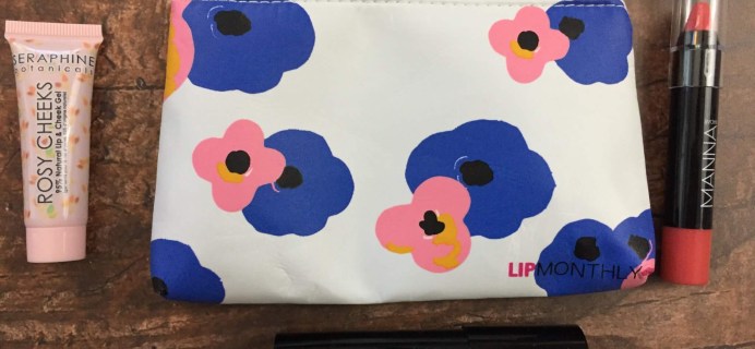 Lip Monthly August 2016 Subscription Box Review & Coupon