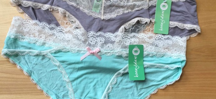 Panty Drop August 2016 Subscription Box Review & Coupon