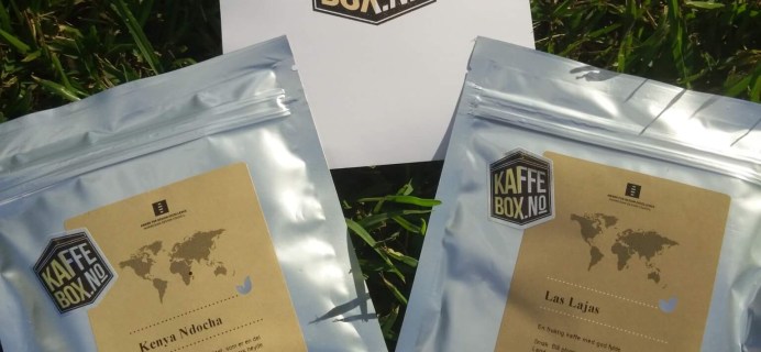 KaffeBox August 2016 Subscription Box Review
