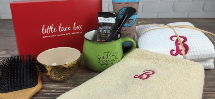 Little Lace Box August 2016 Subscription Box Review & Coupons