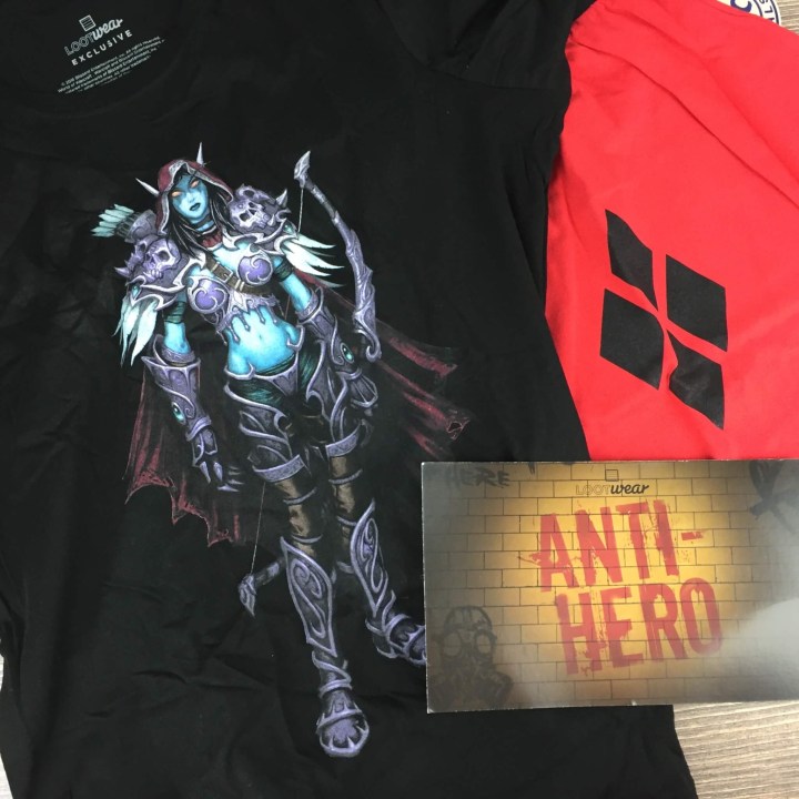 Loot Wear (Level Up) by Loot Crate Loot for Her Bundle August 2016 review