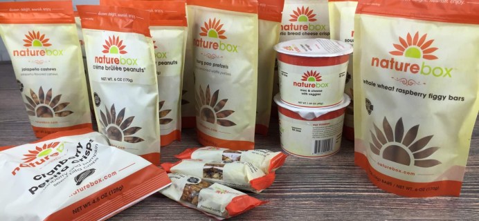 NatureBox August 2016 Subscription Box Review & Coupon