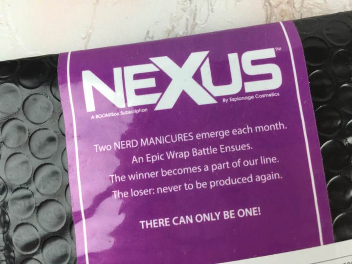 Nexus by Espionage Cosmetics August 2016 (1)