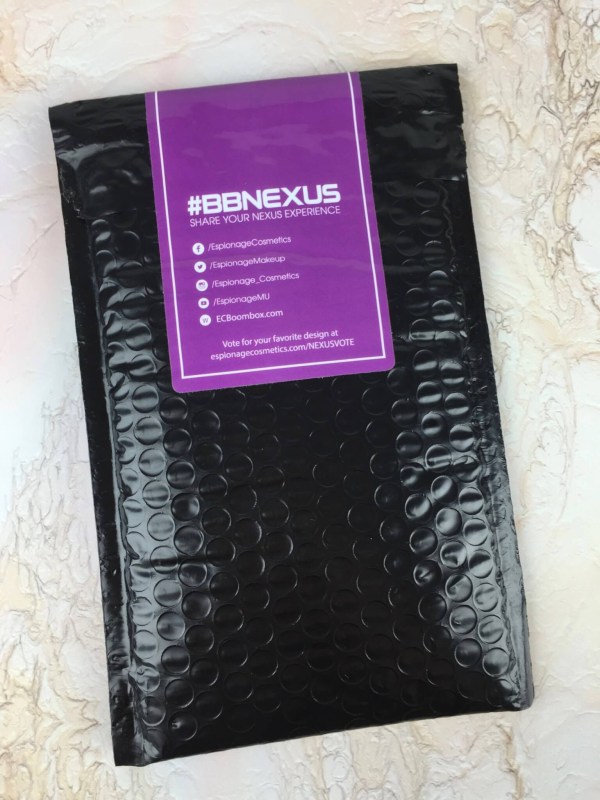 Nexus by Espionage Cosmetics August 2016 box