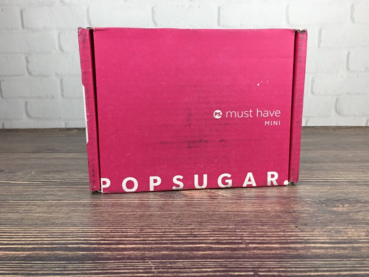 POPSUGAR must have mini august 2016 box