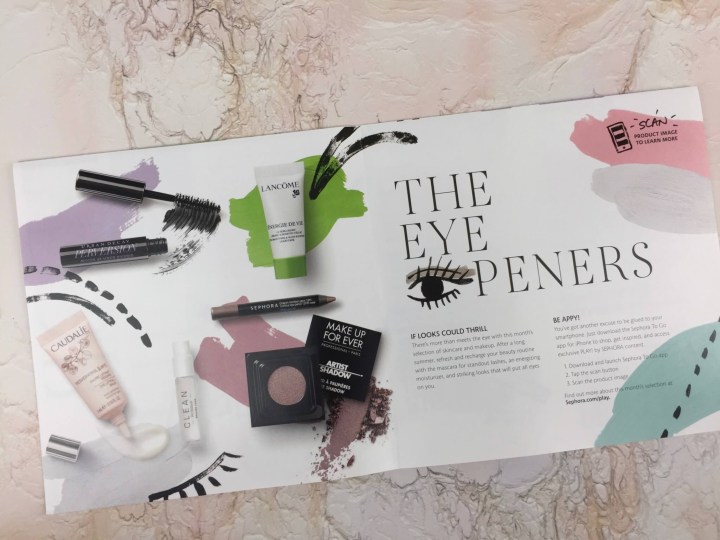Play! By Sephora August 2016 (2)