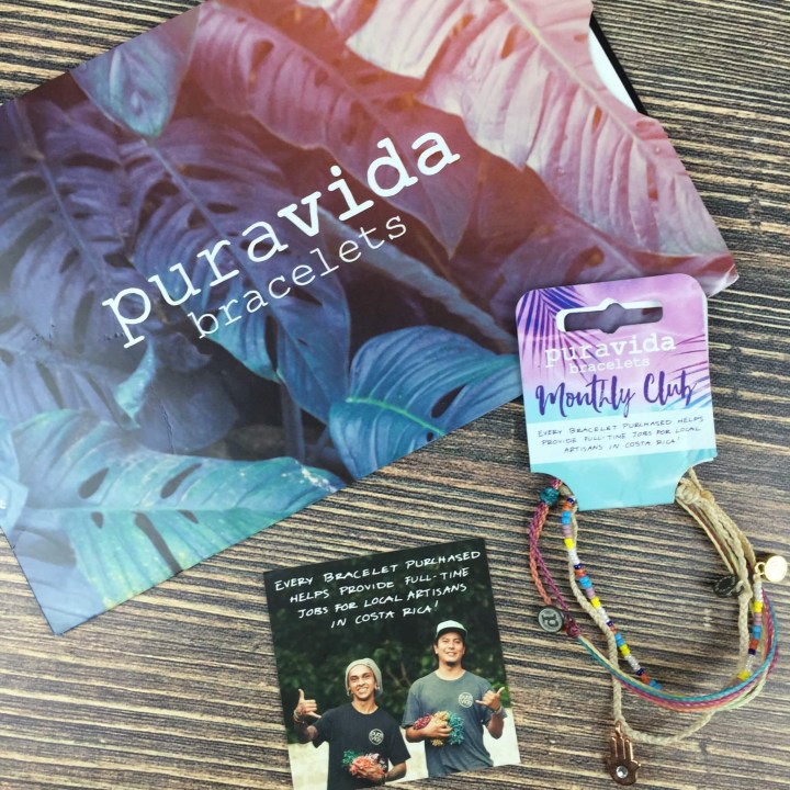 Pura Vida Monthly Club August 2016 reviews