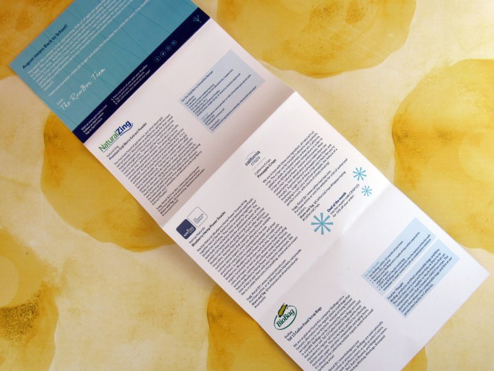 Information card