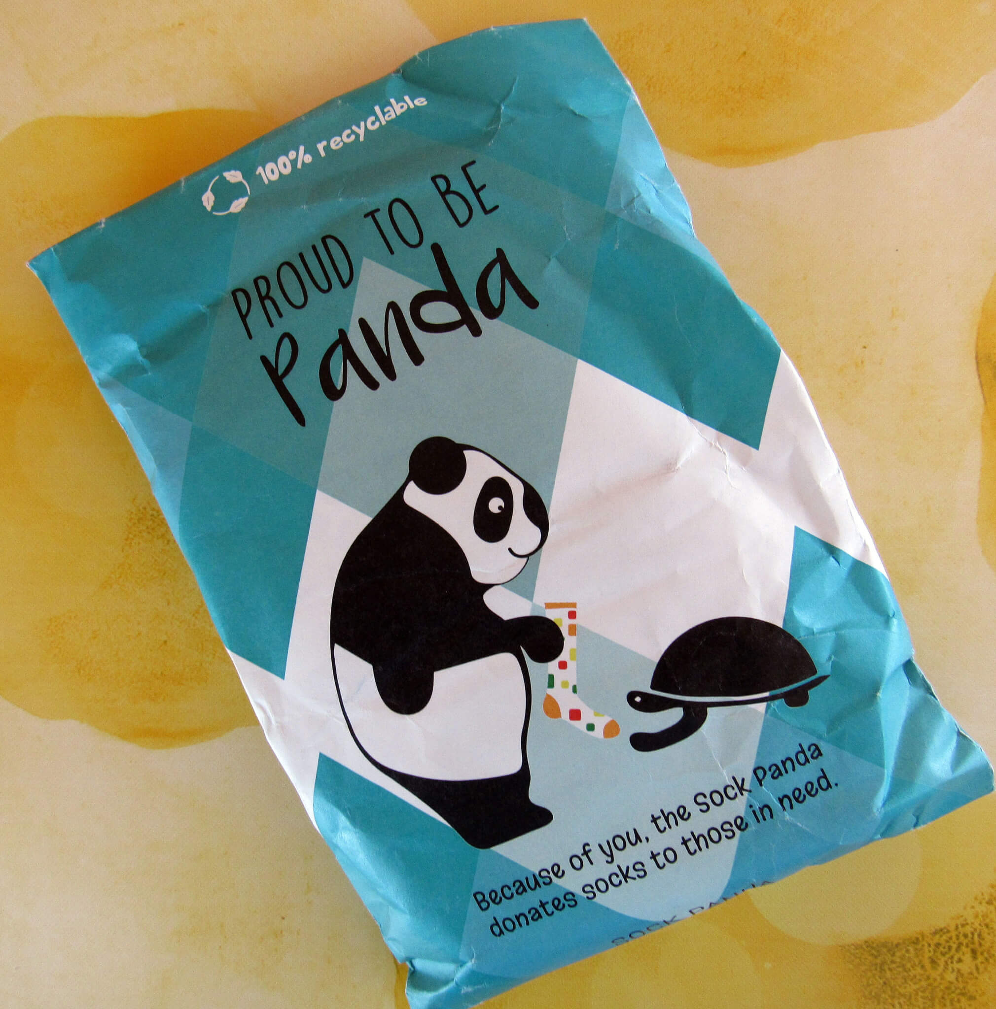 Sock Panda Sock August 2016 Subscription Review + Coupon - Hello