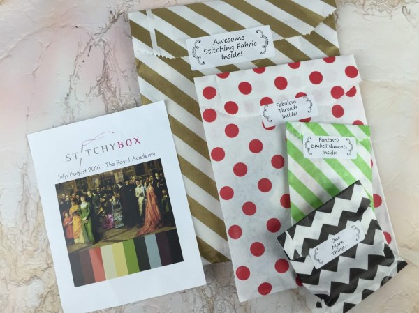Stitchy Box July-August 2016 review