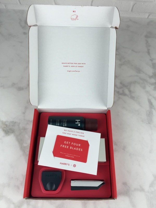 Target + Harry's 5 Shaving Set Review Hello Subscription