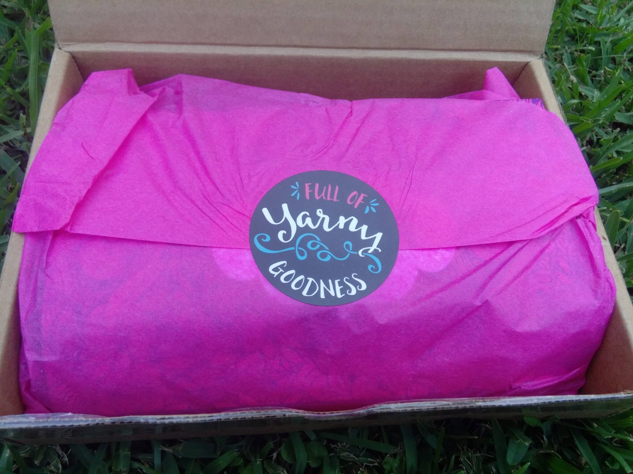 Yarn Crush Subscription Box Review & Coupon August 2016 Hello