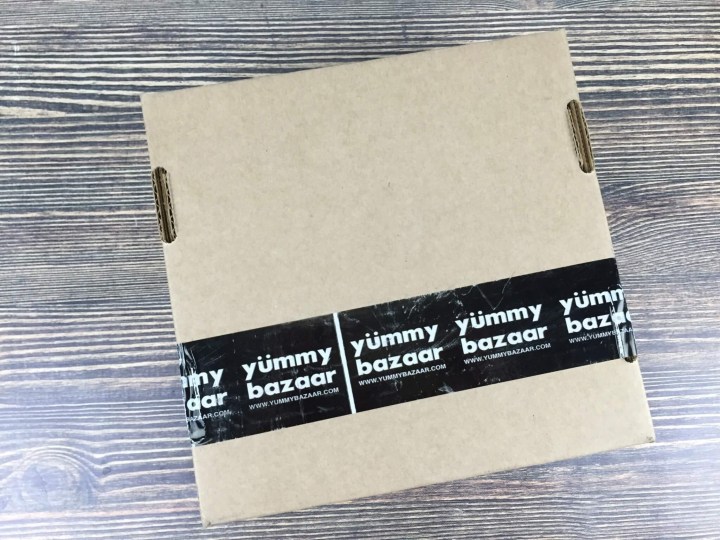 Yummy Bazaar Mini Box August 2016 box