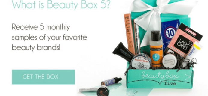 Beauty Box 5 August 2016 Spoiler + Coupon