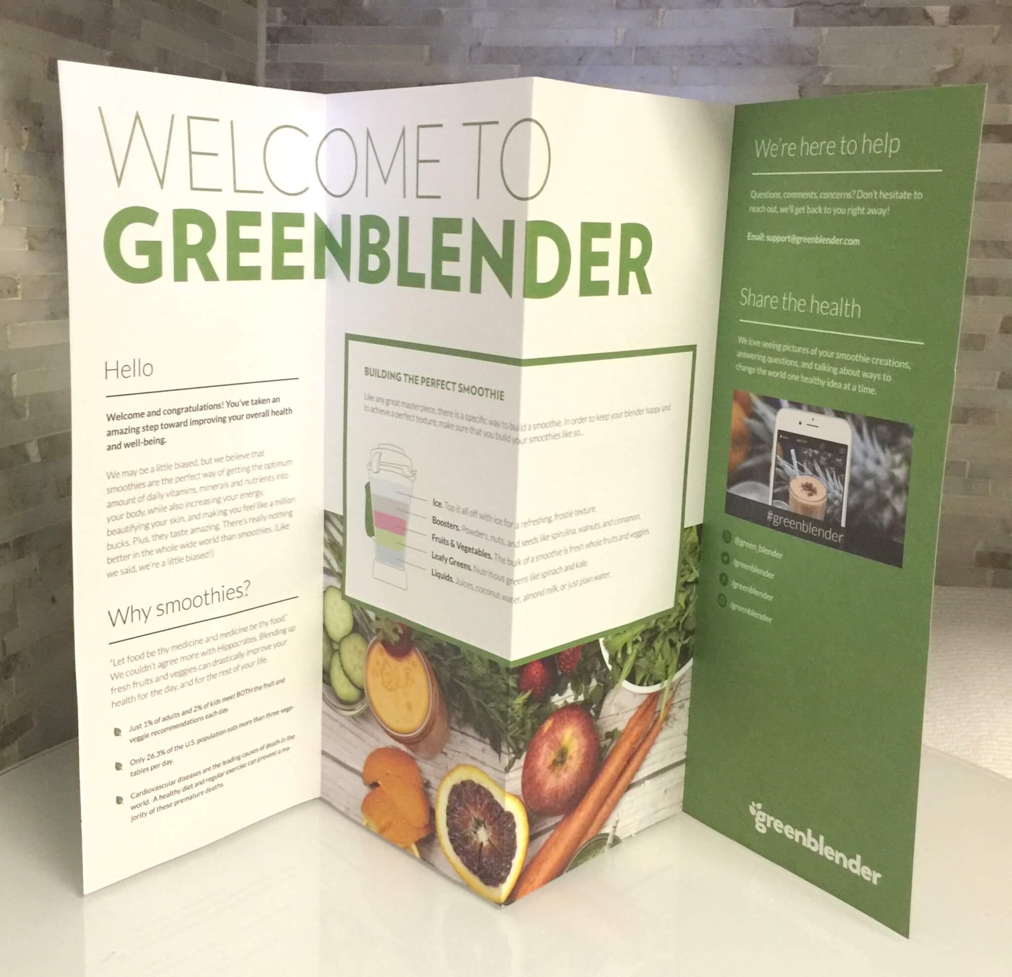 Green Blender August 2016 Subscription Box Review + Coupon Hello