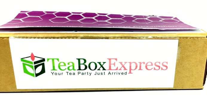 Tea Box Express August 2016 Subscription Review & Coupon