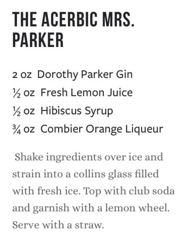 recipe from NY distilling website